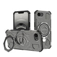 Husa de protectie Techsuit Carbon Shield PRO compatibil cu iPhone 16e / iPhone 17e, Negru Fumuriu