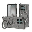 Husa de protectie Techsuit Carbon Shield PRO compatibil cu Motorola Edge 60 Pro, Negru Fumuriu