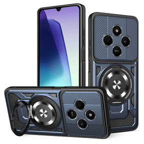 Husa de protectie Techsuit RuggedCam compatibil cu Xiaomi Redmi 14C / Poco C75, Albastru