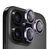 Folie de protectie Blueo Original Metal Frame Lens compatibil cu iPhone 14 Pro / iPhone 14 Pro Max, Mov