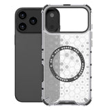 Husa de protectie Techsuit HoneyComb Shield MagSafe compatibil cu iPhone 17 Pro Max, Alb
