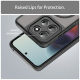 Husa de protectie Techsuit HaloFrost II MagSafe compatibil cu Motorola Moto G56, Negru
