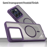 Husa de protectie Techsuit HaloFrost II MagSafe compatibil cu Motorola Edge 60 Pro, Mov