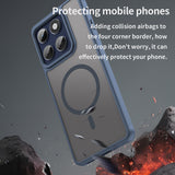 Husa de protectie Techsuit HaloFrost II MagSafe compatibil cu Motorola Edge 60 Pro, Bleumarin