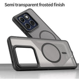 Husa de protectie Techsuit HaloFrost II MagSafe compatibil cu Motorola Edge 60 Pro, Negru
