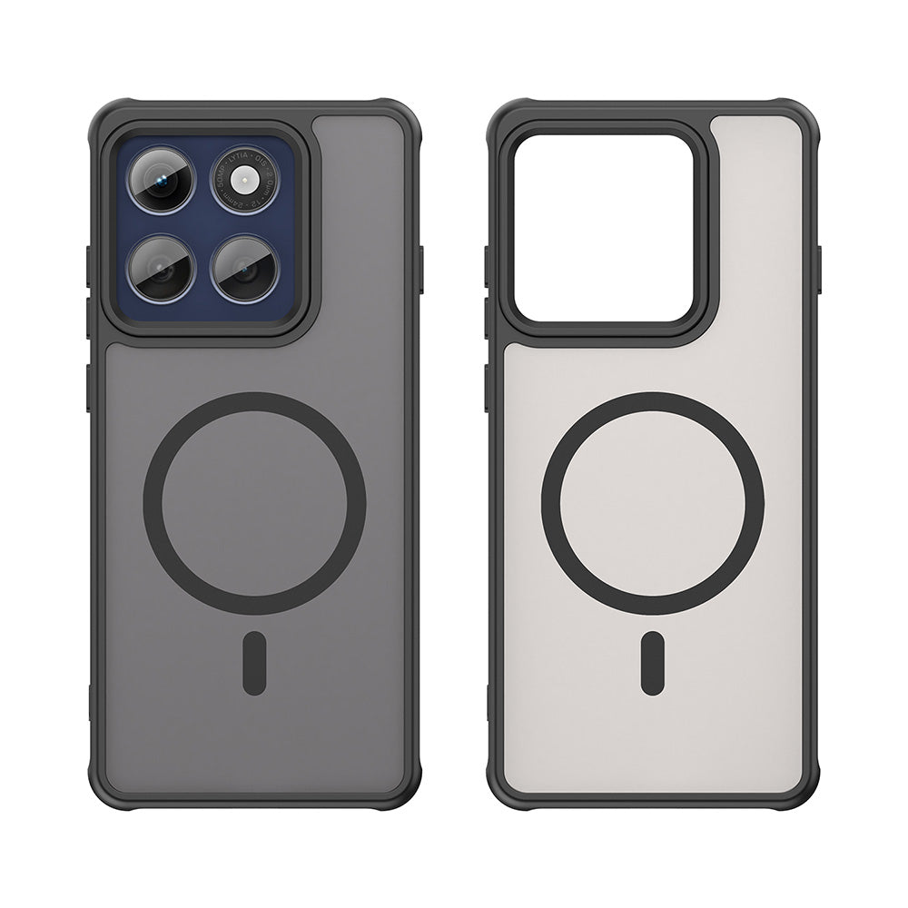 Husa de protectie Techsuit HaloFrost II MagSafe compatibil cu Motorola Edge 60 Pro, Negru