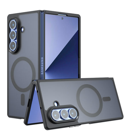 Husa de protectie Techsuit PureFrost MagSafe compatibil cu Samsung Galaxy Z Fold7, Negru Mat