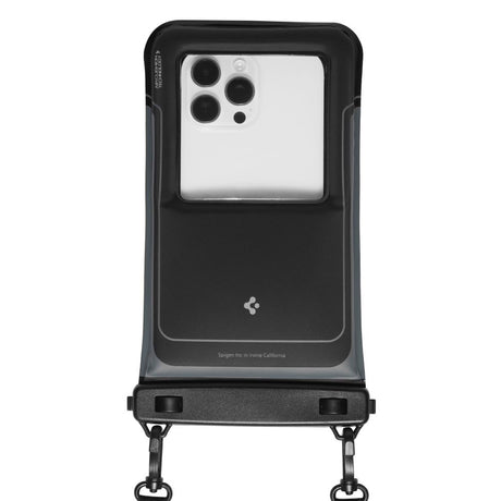 Spigen (set de 2) Waterproof Case A611P (ACS09348), IPX8, for Phone, max 6.9", Negru Mat