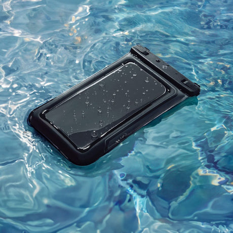 Spigen (set de 2) Waterproof Case A611P (ACS09348), IPX8, for Phone, max 6.9", Negru Mat