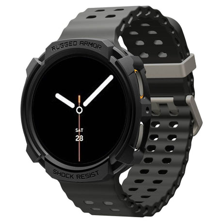 Accesoriu smartwatch Spigen Rugged Armor (ACS10004) compatibil cu Samsung Galaxy Watch8 40mm, Negru