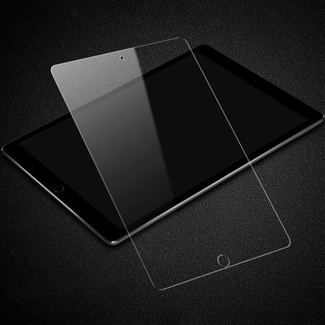 Husa de protectie tableta Blueo HD Tempered Glass compatibil cu iPad 10.2" (2021 / 2020 / 2019), Transparent
