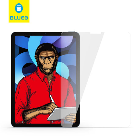 Husa de protectie tableta Blueo HD Tempered Glass compatibil cu iPad Air 11 (2024), Transparent