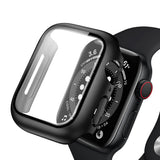 Accesoriu smartwatch ANANK Screen Guard compatibil cu Apple Watch 7 41mm, Negru