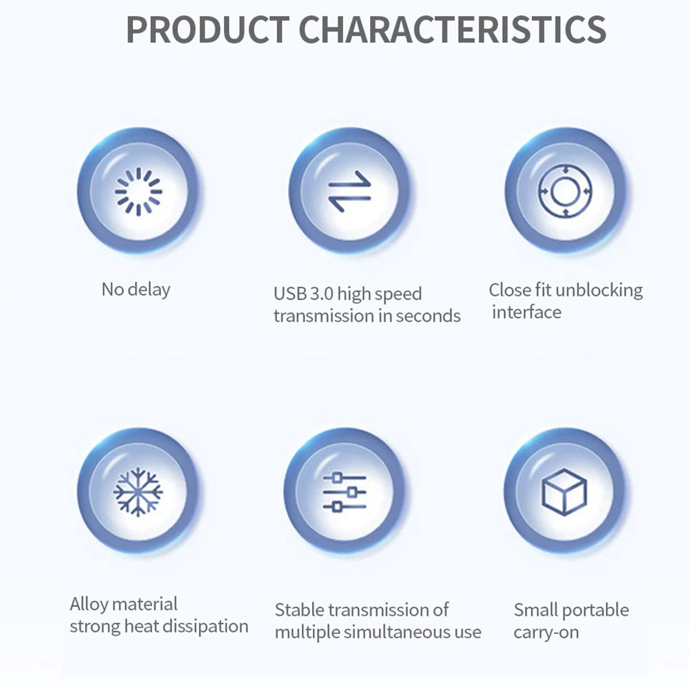 Hub/Dock Techsuit Docking Station ZenithDock 4 in 1 (H12), USB-C to 2x USB 2.0, 1x USB 3.0, 1x Type-C, 60W, Gri