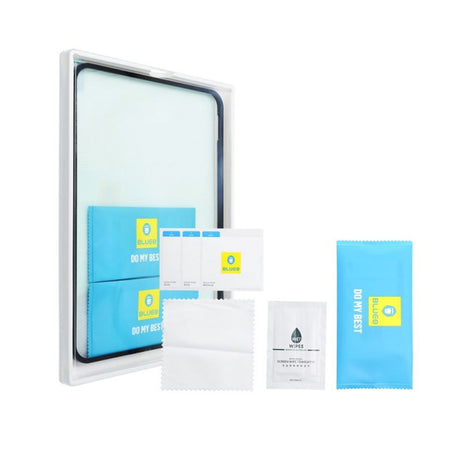 Husa de protectie tableta Blueo Anti-Blue Tempered Glass compatibil cu iPad Air 4 / 5 (2020/2022) / Pro 11 (2018 / 2020 / 2021 / 2022), Transparent