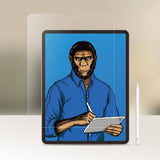 Husa de protectie tableta Blueo Special Writing Screen Protector compatibil cu iPad Pro 11 (2024) / iPad Pro 11 (2025), Transparent Mat