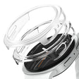 Husa de protectie smartwatch Ringke (set de 2) Slim Case compatibil cu Samsung Galaxy Watch8 Classic, Transparent / Alpine Clear