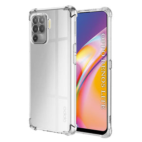 Husa de protectie Techsuit Shockproof Clear Silicone compatibil cu Oppo Reno5 Lite / Oppo A94 4G, Transparent