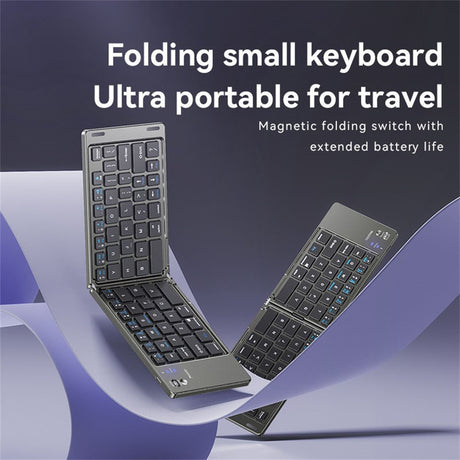 Tastatură Yesido Foldable Keyboard KB27 neagră