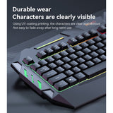 Tastatura Mecanica Yesido (KB21), 104 Taste, RGB, Negru