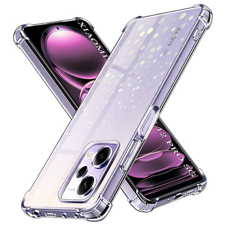 Husa de protectie Techsuit Shockproof Clear Silicone compatibil cu Xiaomi Redmi Note 12 Pro 5G, Transparent