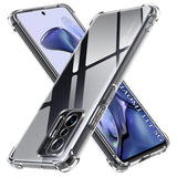 Husa de protectie Techsuit Shockproof Clear Silicone compatibil cu Xiaomi 11T / 11T Pro, Transparent