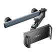 Suport Yesido (C294), for Headrest, 360, Telescopic, Extra Wide Clamping Arm, 4.7 - , Negru