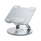 Suport Birou Tableta Yesido C293, Pliabil, Aluminiu, Argintiu
