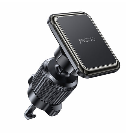 Suport Yesido (C245), Magnetic, for Air Vent, Upgraded Clip, Free Rotating Angle, Negru