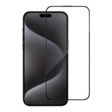 Folie de protectie Blueo Anti-Reflective HD Glass compatibil cu iPhone 15 Pro Max, Negru