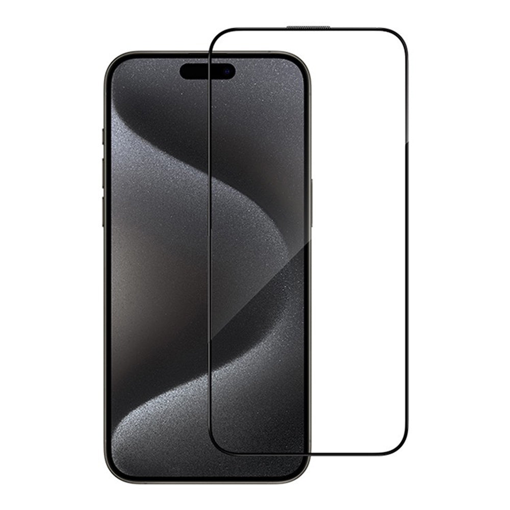 Folie de protectie Blueo Anti-Reflective HD Glass compatibil cu iPhone 14 Pro, Negru