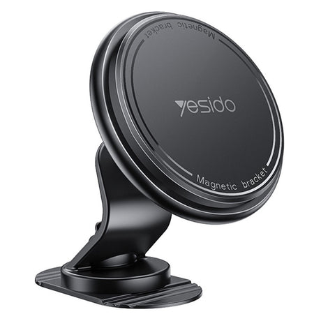 Suport Yesido (C220), Magnetic, for Air Vent, with Built-in Cable Organizer, Flexible Angle, Negru