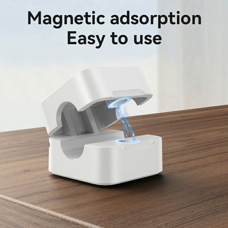 Cablu Yesido (set de 4) Organizer (C216WH), Magnetic Clips, Strong Adhesive, Mini Design, Alb