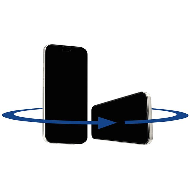Folie de protectie ANANK 2.5D 1X Reinforced 360° Privacy compatibil cu iPhone 16 Pro, Negru