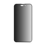 Folie de protectie ANANK 2.5D 360° Privacy compatibil cu iPhone 15 Pro, Negru