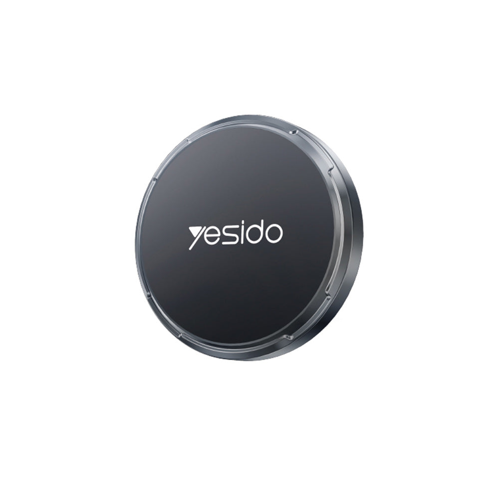 Suport Yesido Mini (C211), Magnetic, for Dashboard/Display, with Strong Adhesive, Universal, Negru