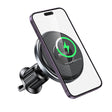Suport Yesido with Wireless Charging (C190), for Windshield, 360°, Intelligent Identification, 15W, Negru