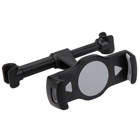 Suport Yesido (C29), for Rear Seat, Silicone Clip, 360, 4-10inch Devices, Negru