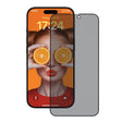 Folie de protectie ANANK 2.5D Privacy compatibil cu iPhone 15, Negru