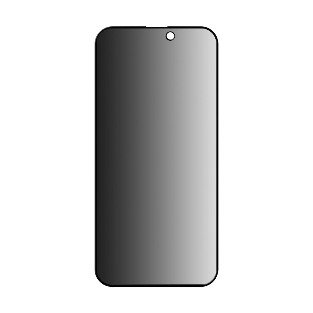 Folie de protectie ANANK 2.5D Reinforced Edge Privacy compatibil cu iPhone 14 Pro, Negru