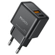 Incarcator Yesido (YC64), Dual Port Type-C + USB-A, Fast Charging, GaN Technology, PD30W, Negru