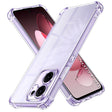 Husa de protectie Techsuit Shockproof Clear Silicone compatibil cu Oppo Reno13 F 4G / Reno13 F 5G / Reno13 FS 5G, Transparent