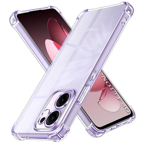 Husa de protectie Techsuit Shockproof Clear Silicone compatibil cu Oppo Reno13 F 4G / Reno13 F 5G / Reno13 FS 5G, Transparent