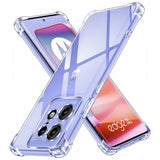 Husa de protectie Techsuit Shockproof Clear Silicone compatibil cu Motorola Edge 50 Pro, Transparent