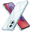 Husa de protectie Techsuit Shockproof Clear Silicone compatibil cu Motorola Moto G84, Transparent