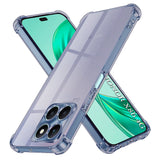 Husa de protectie Techsuit Shockproof Clear Silicone compatibil cu Honor X8b, Negru Fumuriu
