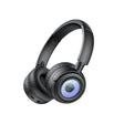 Casti Yesido Wireless (EP06), for Kids, with Bluetooth V5.3, Microphone, Support Audio Cable, 500mAh, Negru