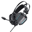 Casti Yesido Wired (EK03), for Gaming, Jack 3.5mm, USB, with Microphone, Lights, 2m, Negru