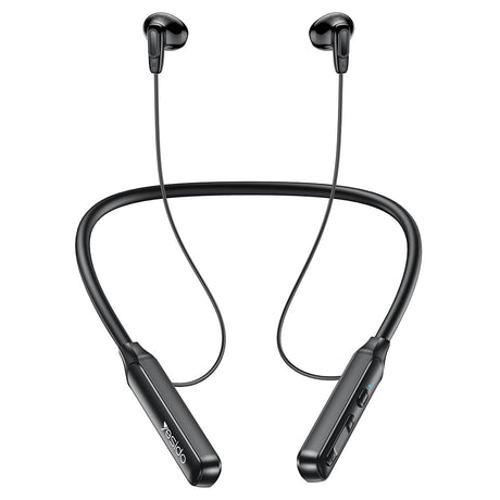 Casti Yesido (YSP21), Magnetic, Neckband Design, with Bluetooth V5.3, 280mAh, Type-C, Negru