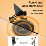 Suport Yesido (C300), for Phone Adjustable, Aluminum, 4.7 - , Argintiu